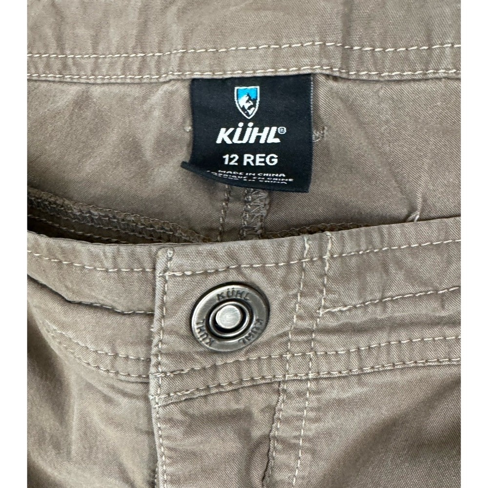 Kuhl Splash Cargo Pants Womens 12 Regular Brown Hiking Outdoor Stretch Utility - Picture 3 of 8